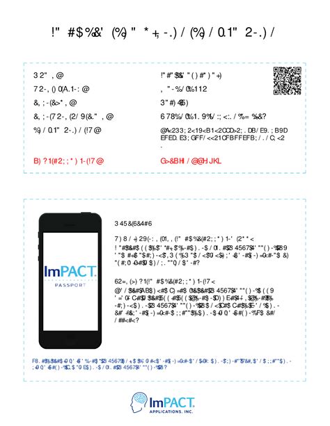 print impact test confirmation|impact test app download.